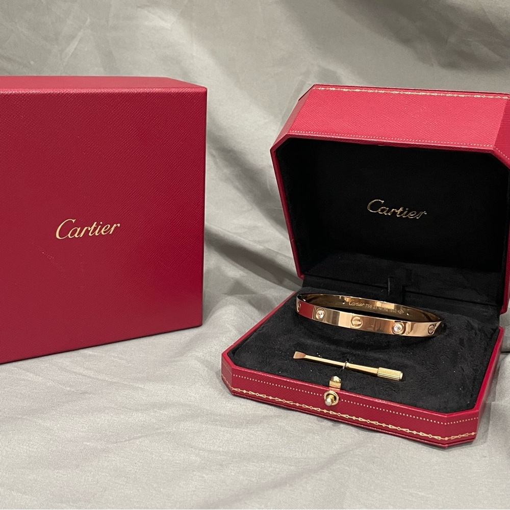 Cartier Small Bracelet in Pink Gold